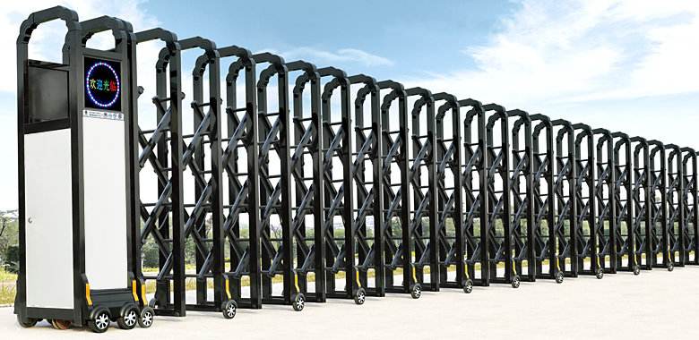 威海伸縮門廠家展示