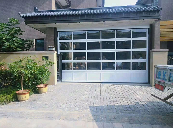 威海玻璃門安裝